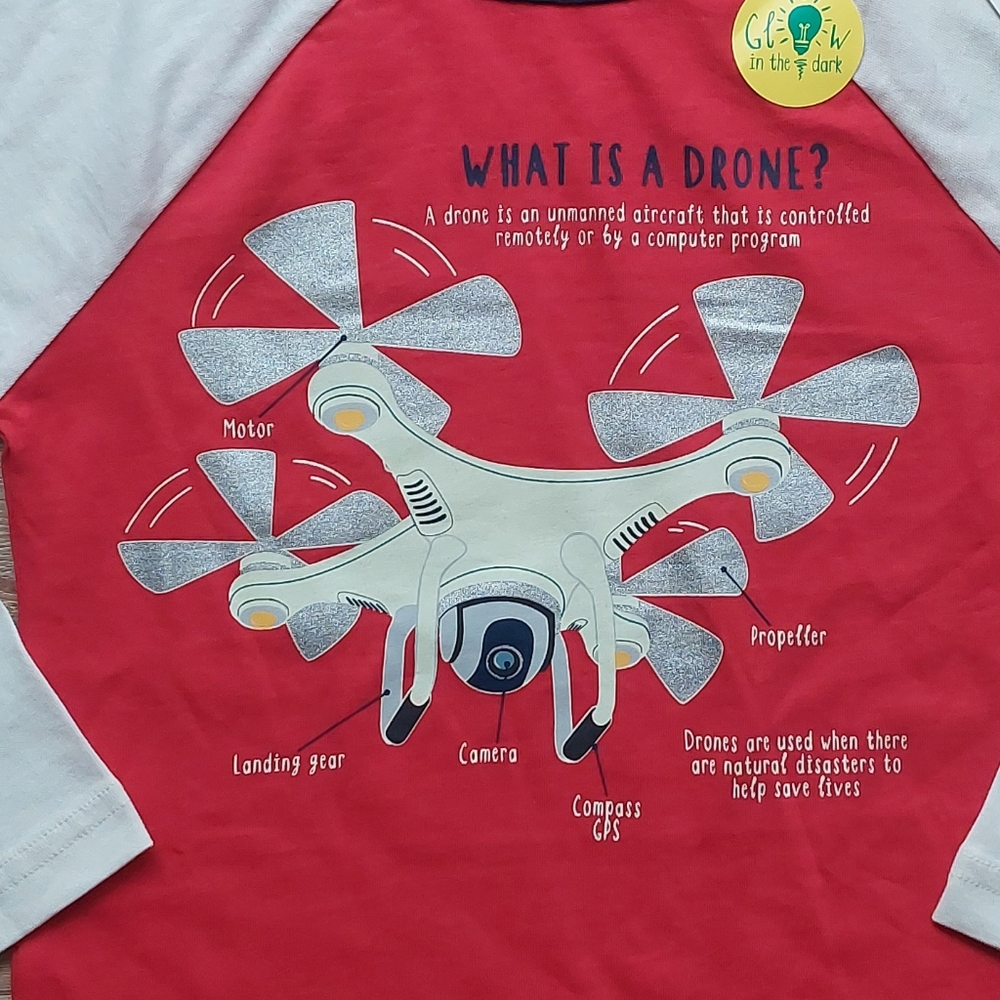 Mini Boden nwt drone tee 5-6 years - Picture 8 of 11